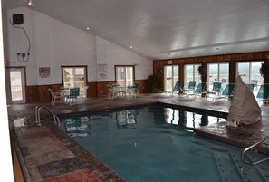 Indoor pool, a heated pool
