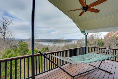 Norfork Lake Home: Game Room, Fire Pit + Views!