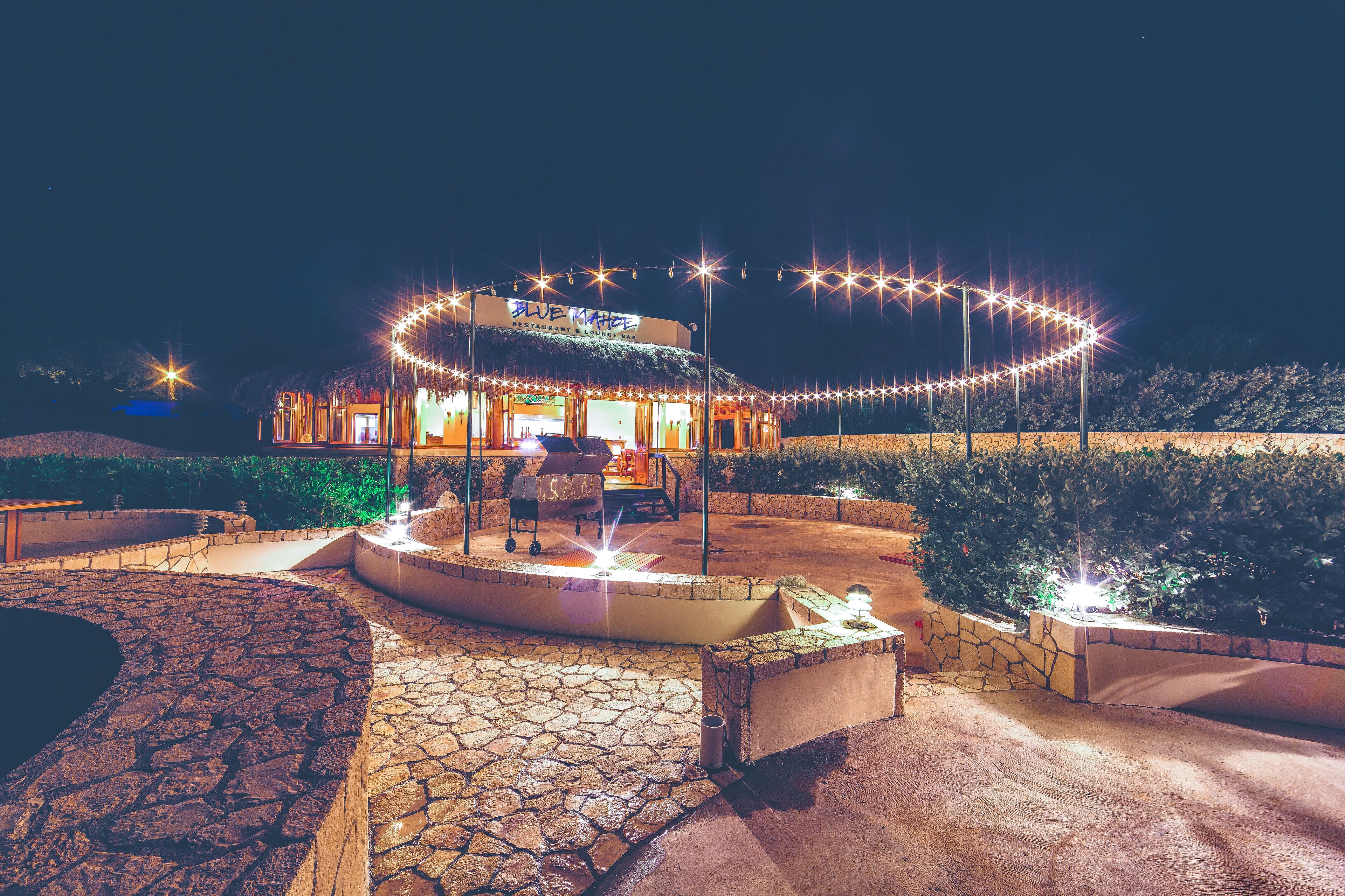 breakfast, lunch, dinner served; international cuisine, beach views