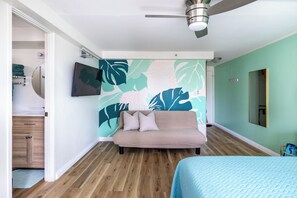 1 Schlafzimmer, Bügeleisen/Bügelbrett, kostenloses WLAN, Bettwäsche