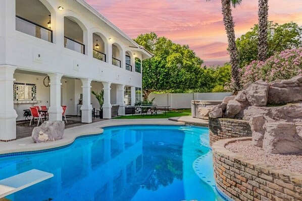 Außenpool, beheizter Pool