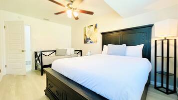 3 habitaciones, tabla de planchar con plancha y wifi gratis