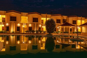 Front of property - evening/night - The Sky Imperial Bapu’s Resort (Dwarka)