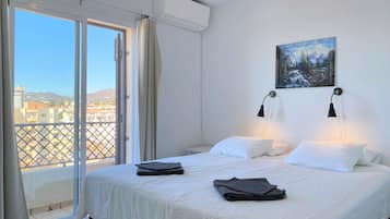 2 slaapkamers, een strijkplank/strijkijzer, gratis wifi, beddengoed