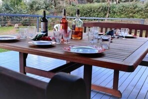 Opções para refeição ao ar livre