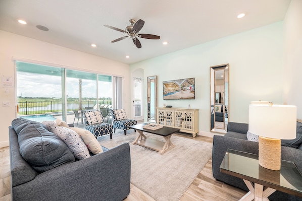 Área de sala de estar