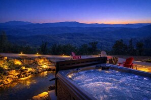 Bain à remous extérieur