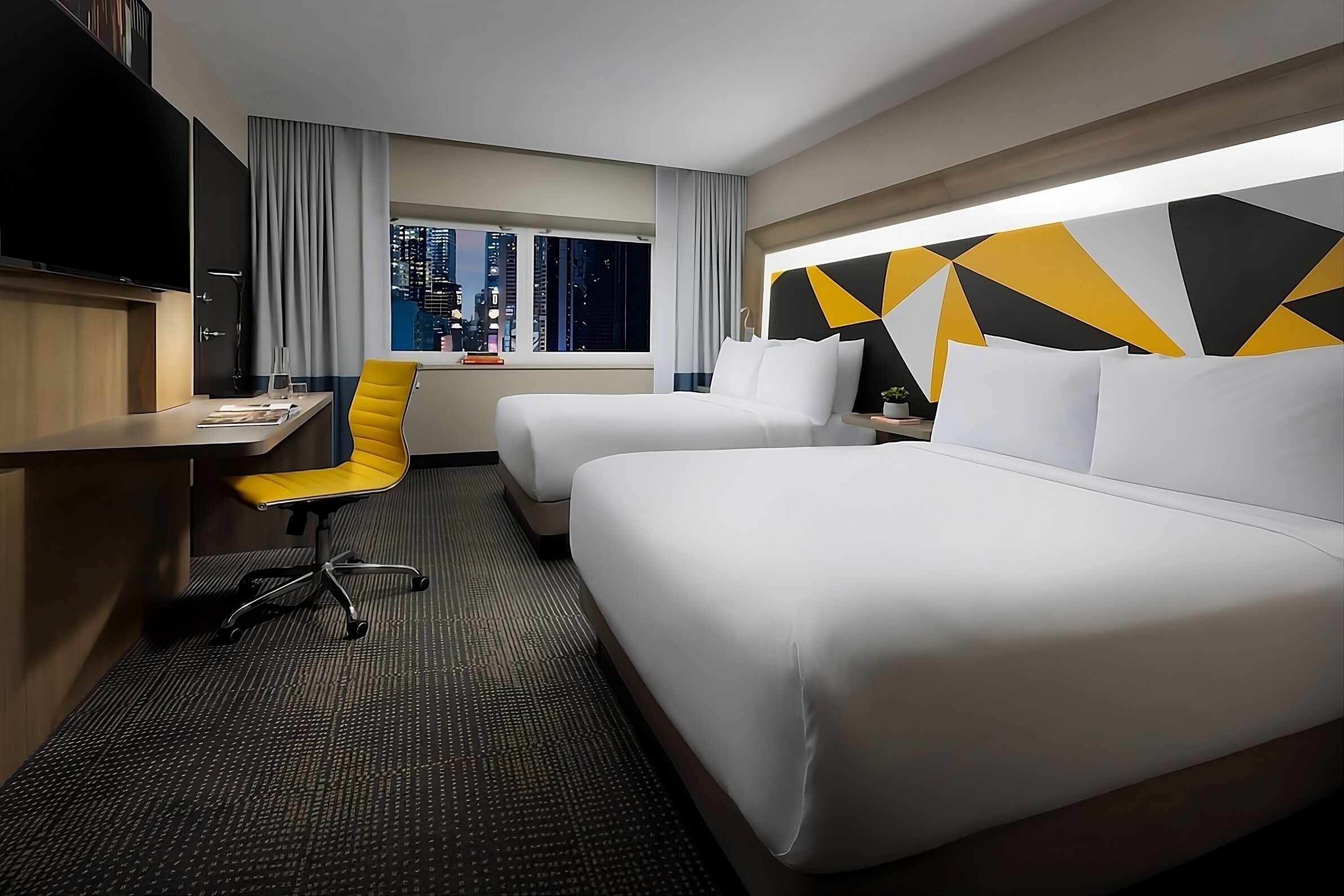 In the Heart of NY Attractions! 2 Pet-friendly Units, Onsite Restaurant, Bar!