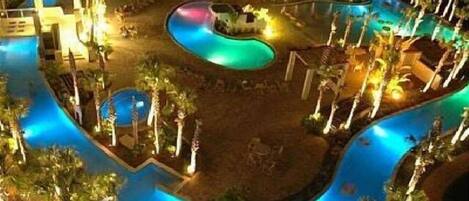 Una piscina climatizada