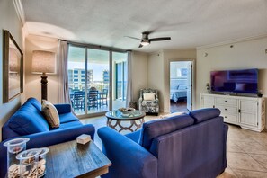TV, DVD player - Heron 506-- 3 Bed/2 Bath Destin West Bayside Condo--sleeps 10!! (Fort Walton Beach)