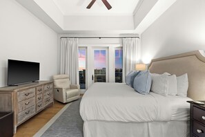 2 bedrooms, desk, iron/ironing board, WiFi - Designer Condo with Panoramic Gulf Views. Across from Heated Community Pool. (Inlet Beach)