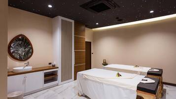 Aromatherapy, deep-tissue massages, Thai massages, body wraps
