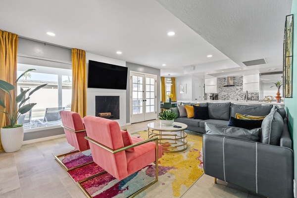 Área de sala de estar