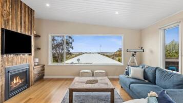 TV, fireplace, Netflix, streaming services