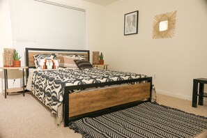 1 bedroom, iron/ironing board, free WiFi, bed sheets