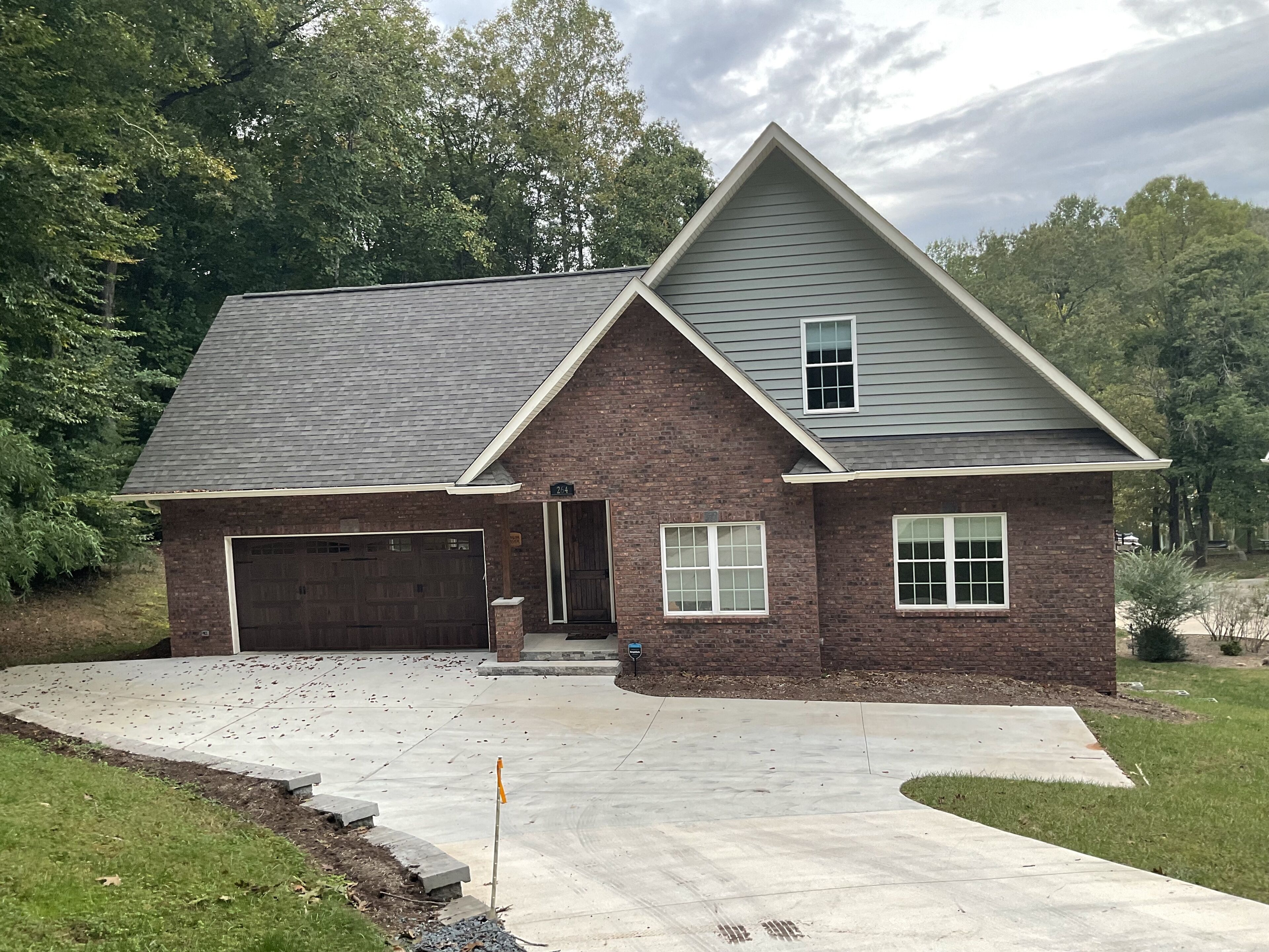 New Lakefront Custom Home /w Private Dock on Cove. State Park Trails
