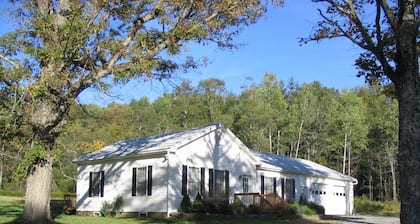 Nicely Renovated 2 BR 1 Bathroom house nestled among 160 acres of forested land