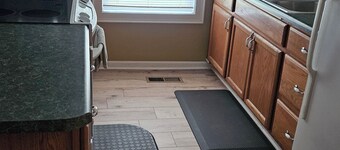 Nicely Renovated 2 BR 1 Bathroom house nestled among 160 acres of forested land