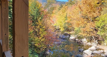 Snowmobilers private cabin, on the trails