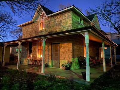 1st Floor Historic Limestone Property Downtown