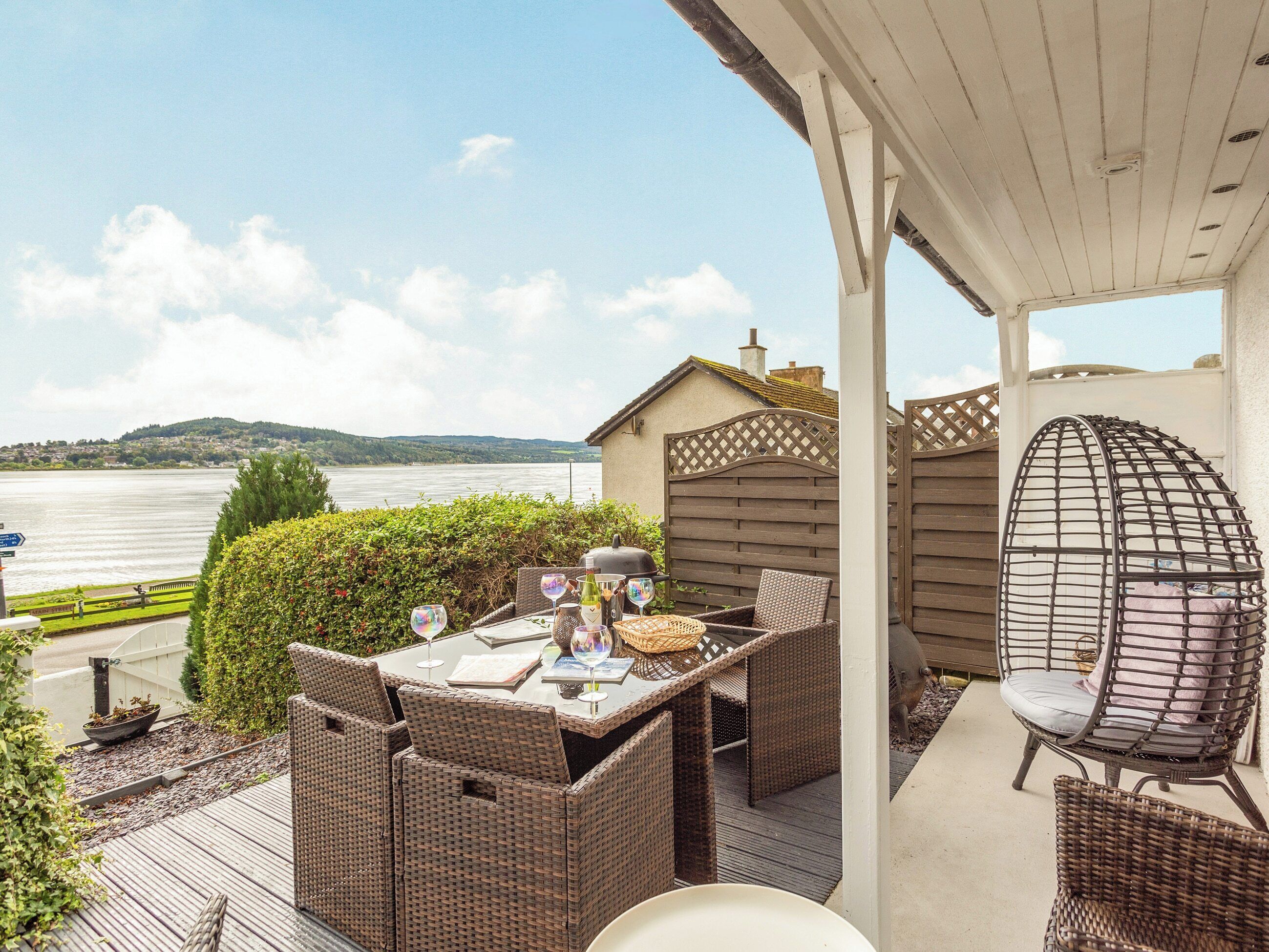 Opções para refeição ao ar livre