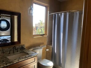 Combined shower/tub