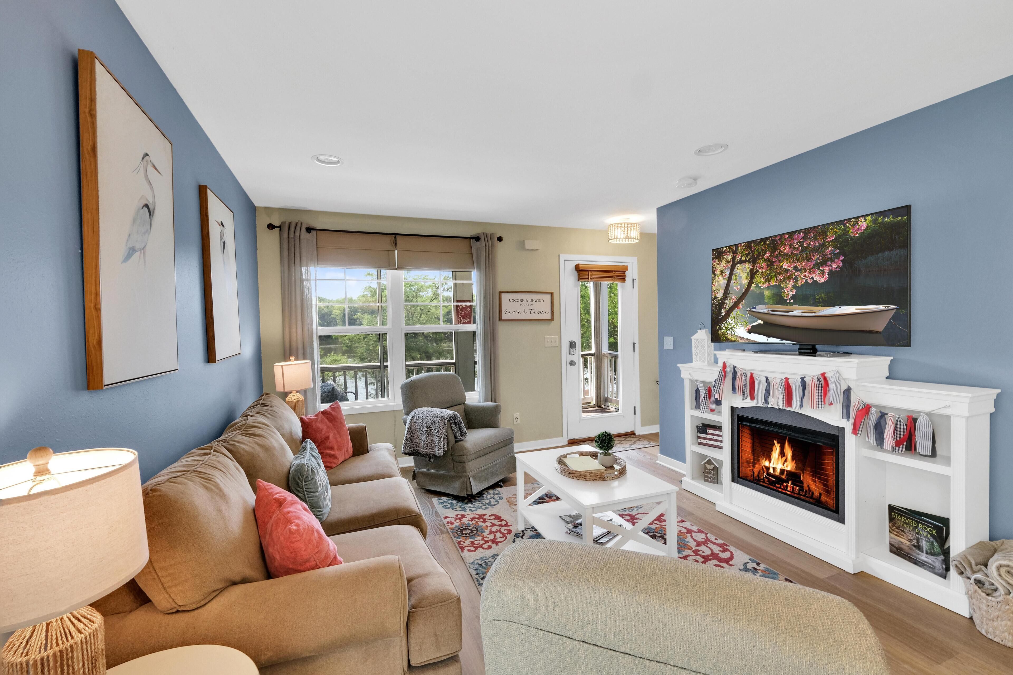 House, 2 Queen Beds (River Retreat) | Living area