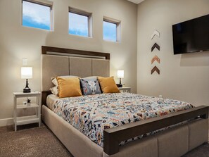 2 bedrooms, free WiFi, bed sheets, wheelchair access