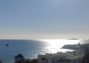 Vue sur la plage/l’océan
