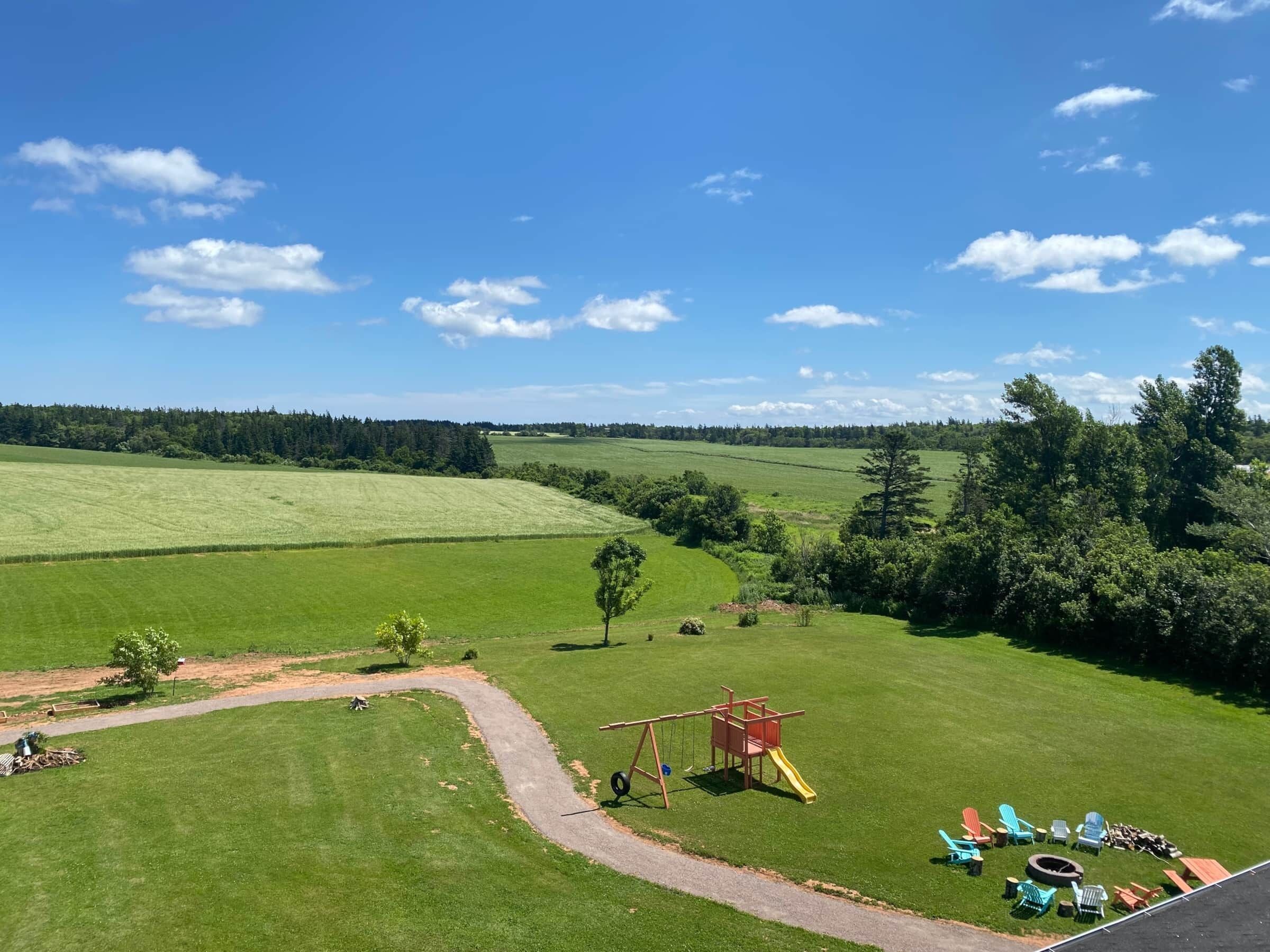 Enceinte de l’hébergement