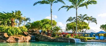 Poipu Sands 233 Beautifully Renovated Ocean View Penthouse Luxury Condo w/ AC