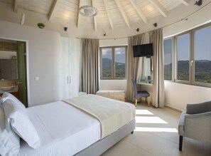 2 bedrooms, in-room safe, iron/ironing board, WiFi