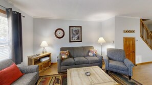 Fernseher, Kamin