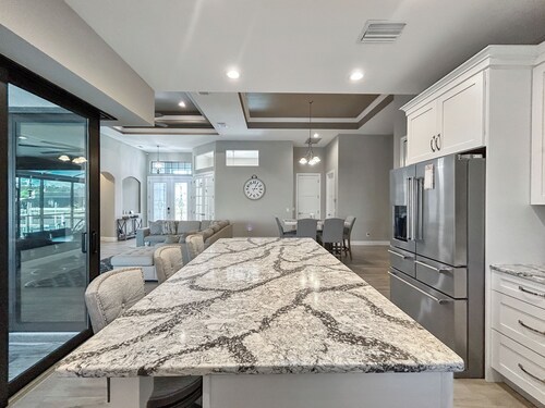 Brand New Luxury One Of A Kind Waterfront Home With Pool, Spa & Tiki Hut!  