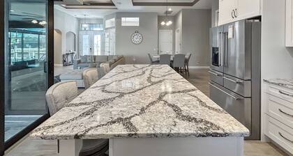 Brand New Luxury One Of A Kind Waterfront Home With Pool, Spa & Tiki Hut!