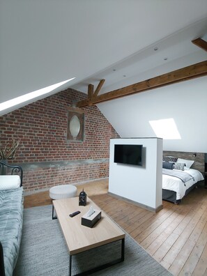 1 chambre, système d’insonorisation, accès au Wi-Fi (inclus)