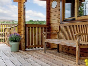 Terrace/patio - 2 bedroom accommodation in Lintlaw near Duns (Lintlaw near Duns)