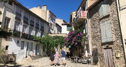 3-bedroom apartment in the heart of a medieval village in Vallespir (Pyrenees).