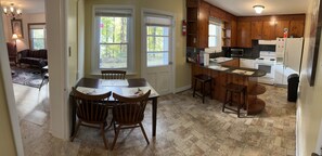 Fridge, microwave, oven, stovetop - 2Br Private Basement Apt (Lynchburg)