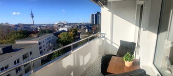 Vacation apartment on the North Sea with a beautiful view