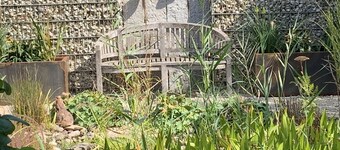 Small black forest lodge