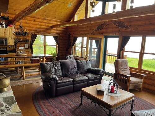 Lake Superior Log Home, Northern Wisconsin