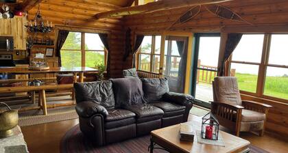 Lake Superior Log Home, Northern Wisconsin