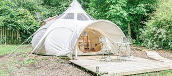 A lovely yurt ideal for a relaxing break away.