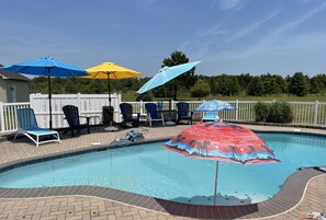 Salt Water Pool open MID MAY thru MID OCTOBER!