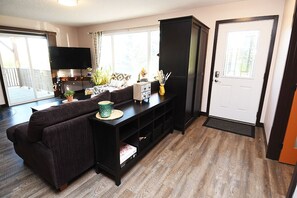 TV connectée, cheminée, Netflix, services de streaming