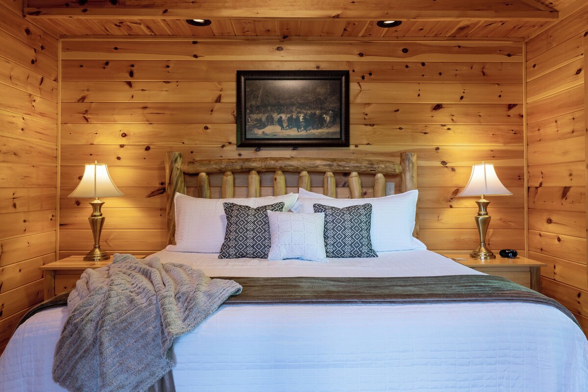 Photo 108 of Scenic Smoky Cabin: Epic Views, Hot Tub, Theater, Games & Dog Friendly