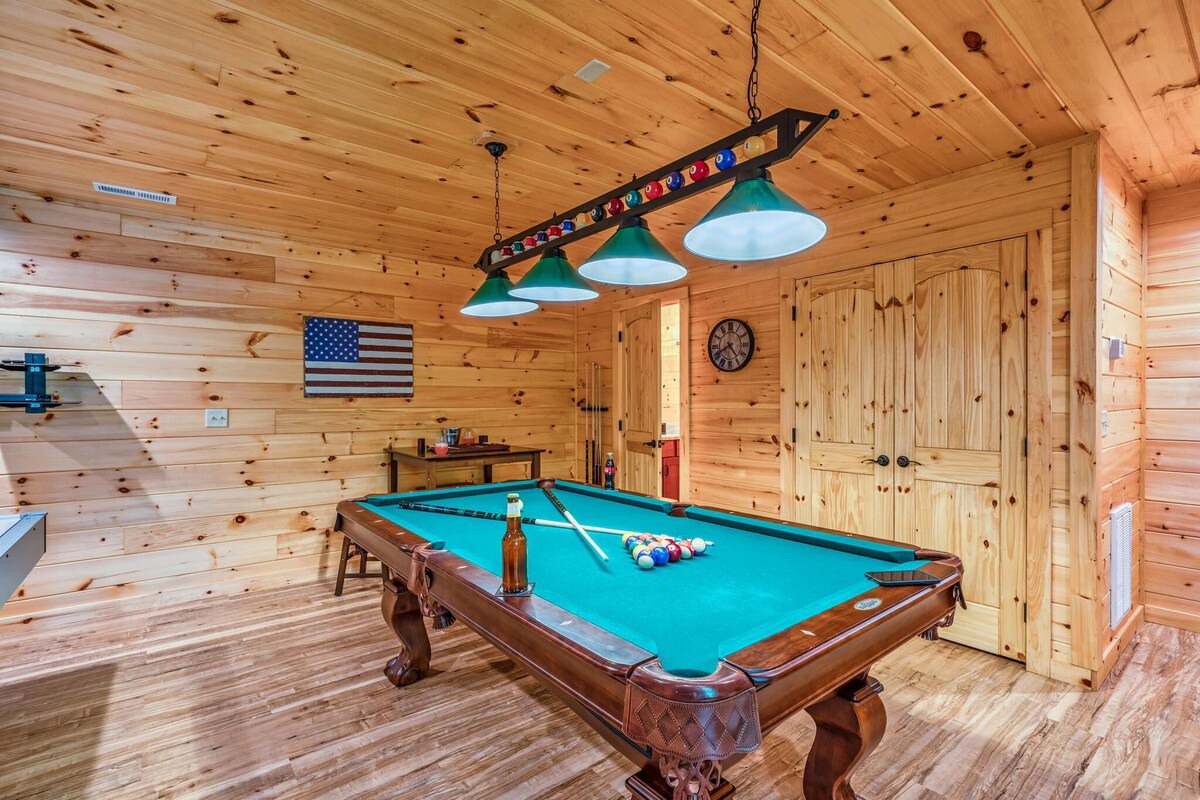 Photo 121 of Scenic Smoky Cabin: Epic Views, Hot Tub, Theater, Games & Dog Friendly