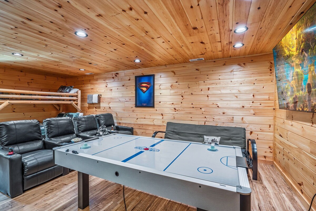 Photo 122 of Scenic Smoky Cabin: Epic Views, Hot Tub, Theater, Games & Dog Friendly