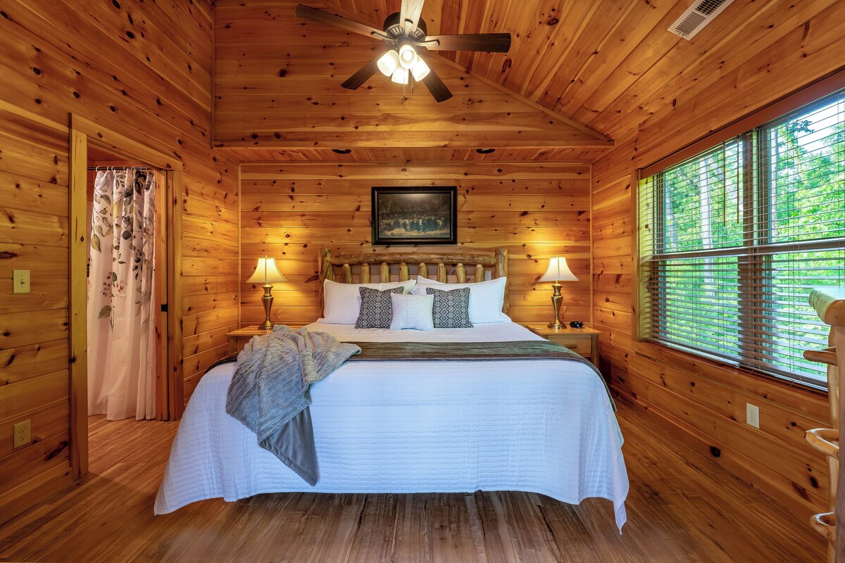 Photo 107 of Scenic Smoky Cabin: Epic Views, Hot Tub, Theater, Games & Dog Friendly